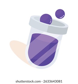 Have a look at this 2d icon of test tube