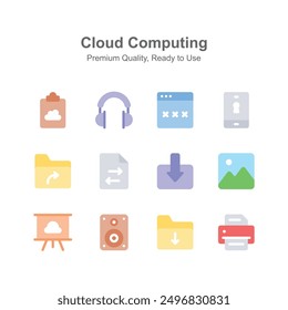 Have a look at this amazing cloud computing icons set