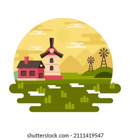 Echa un vistazo a esta asombrosa ilustración plana de tienda 

