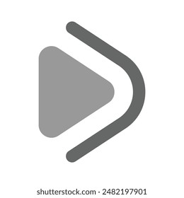 Have a look at this amazing icon of forward button