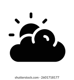 Have a look at this amazing icon of weather in modern style