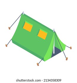 Sehen Sie sich dieses unglaubliche Icon des Camps an 

