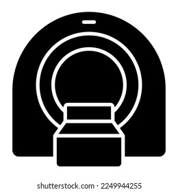 Have a look this beautiful vector of ct scanner, editable icon