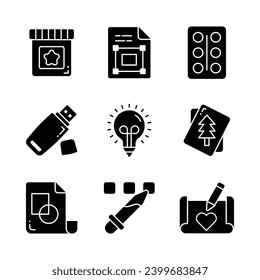 Have a look at this beautifully designed art and design icons set