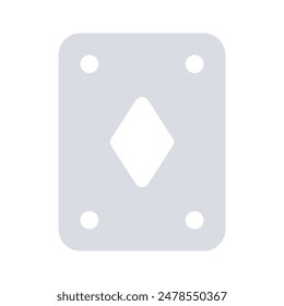 Have a look at this creative icon of poker card, ace of hearts