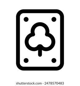 Echa un vistazo a este icono creativo de la tarjeta de póquer, as de corazones