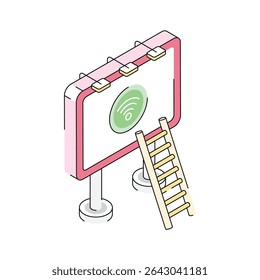 Have a look at this isometric smart billboard