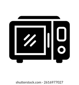 Have a look at this latest glyph icon showing oven