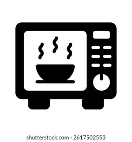 Have a look at this latest glyph style icon baking oven