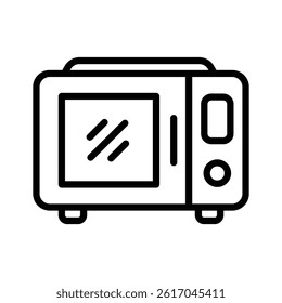 Have a look at this latest line icon showing oven