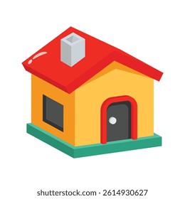 Have a look at this modern 3d style icon of kids home toy