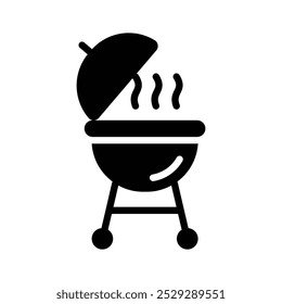 Echa un vistazo a este ícono de Vector de la parrilla