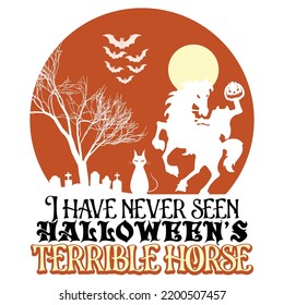 I Have Never Seen Halloween's Terrible Horse