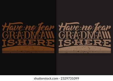 Have No Fear Grandma Is Here, Grandpa Shirt, Promoted To Grandma, New Grandma Shirt, Blessed Mama Shirt, Blessed Shirt