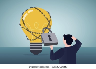 No tengan idea, confusión. El problema no se puede resolver, el pensamiento crítico o encontrar una solución para resolver problemas, creatividad o imaginación, el empresario no tiene idea de resolver problemas.