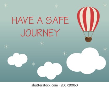 Have a safe journey card