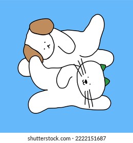 have a sweet day, dog and cat lovely