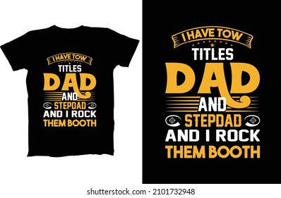 I have two title dad and super dad and i rock them both fathers day - Fathers Day Gift long sleeve t-shirt