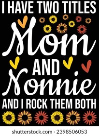I have two titles mom and nonnie - EPS file for cutting machine. You can edit and print this vector art with EPS editor.