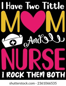 i have two tittle mom