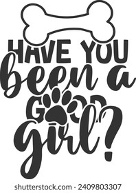 Have You Been A Good Girl? - Treat Jar illustration