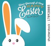 Have Yourself a Very Happy Easter | Easter Bunny Ears Vector