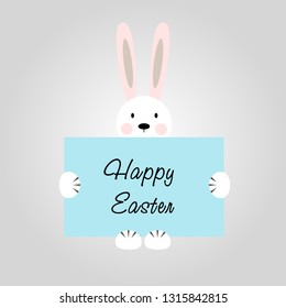Have Yourself a Very Happy Easter. Easter Bunny Ears Vector