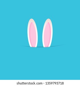 Have Yourself a Very Happy Easter Easter Bunny Ears Vector.