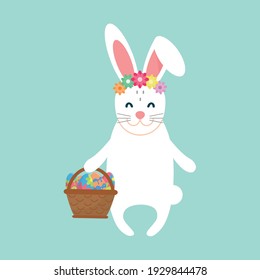 Have Yourself a Very Happy Easter Easter Bunny Ears Vector.