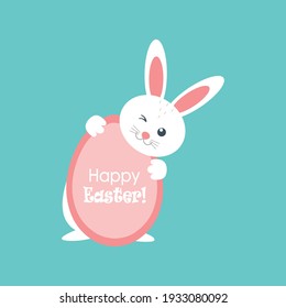 Have Yourself a Very Happy Easter Easter Bunny Ears Vector illustration.