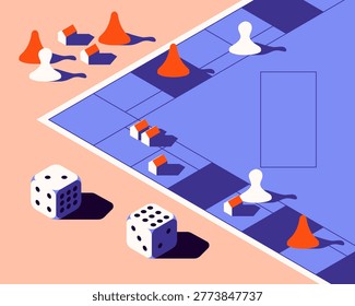 Havefun Playing dice rolling game