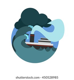 Havy Gale Sinking The Ship Natural Force Sticker
