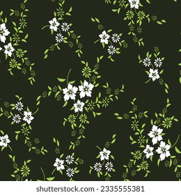 Hawaian and floral beach abstract pattern suitable for textile and printing needs