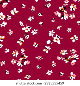 Hawaian and floral beach abstract pattern suitable for textile and printing needs