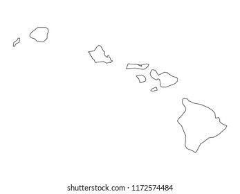 Hawaii County Map
