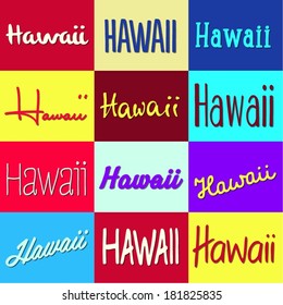 Hawaii Heading Set