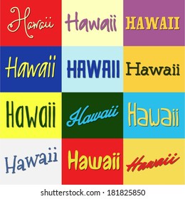 Hawaii Heading Set