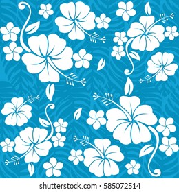 hawaii illustration vector template