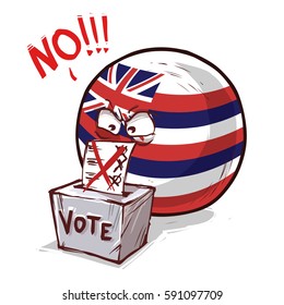 Hawaii island ball voting no