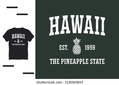 Hawaii lover t shirt design