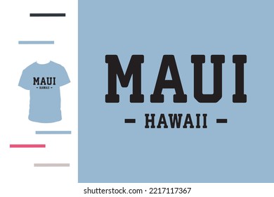 Hawaii lover t shirt design