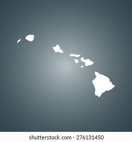 Hawaii Map Stock Vector (Royalty Free) 276131450 | Shutterstock