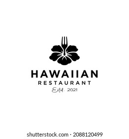 Hawaii Restaurant Logo design inspiration