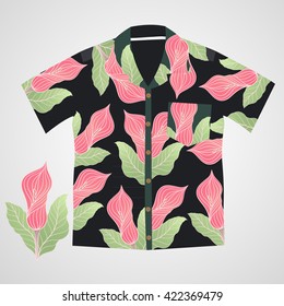 Hawaii shirt vector