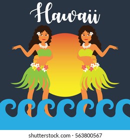 Hawaii theme poster