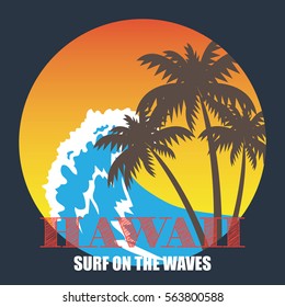Hawaii theme poster