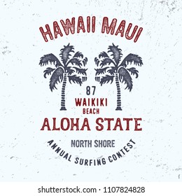 Hawaii logo Images, Stock Photos & Vectors | Shutterstock