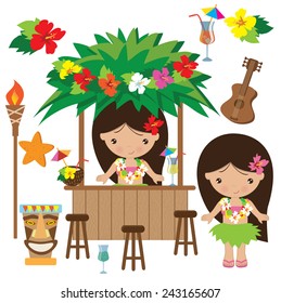 Hawaii vector illustration