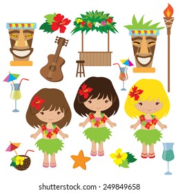 Hawaii vector illustration