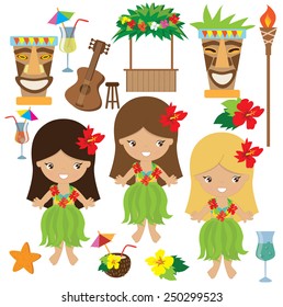 Hawaii vector illustration
